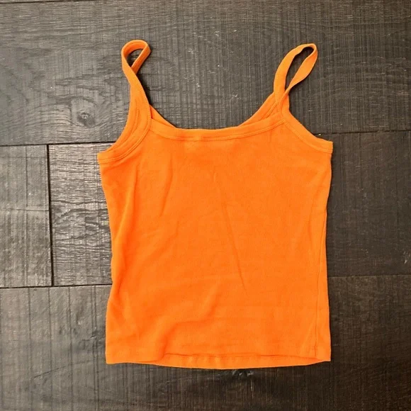Orange TNA Women's Tank Top - Picture 3 of 3